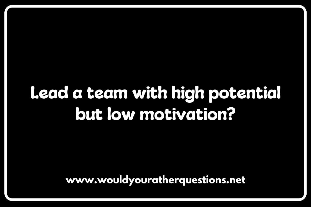 Best Office Would You Rather Questions for Leadership and Management Discussions Best Office Would You Rather Questions for Leadership and Management Discussions
