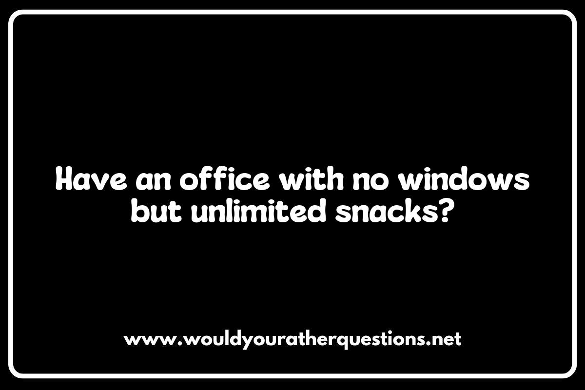 Best Office Would You Rather Questions for Understanding Colleagues Better Best Office Would You Rather Questions for Understanding Colleagues Better