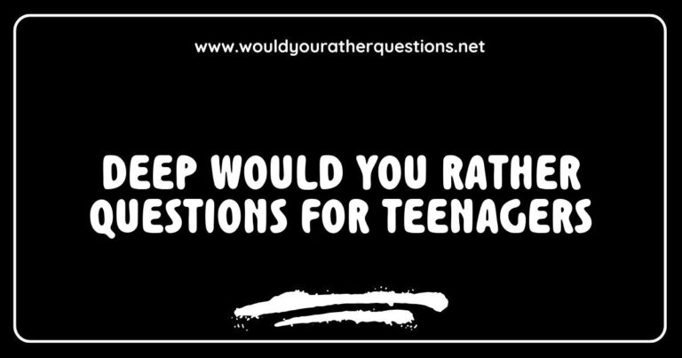 Group of teenagers sitting in a circle, laughing and discussing deep Would You Rather questions like 'Would you rather have the ability to read minds or the ability to fly?' and 'Would you rather always tell the truth or always lie?' This engaging scene captures the essence of fun and thought-provoking conversations,