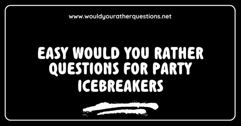 Group of friends laughing and enjoying an engaging game of 'Would You Rather' at a party, featuring easy would you rather questions for party icebreakers like 'Would you rather have the ability to fly or be invisible?' and 'Would you rather always be 10 minutes late or always be