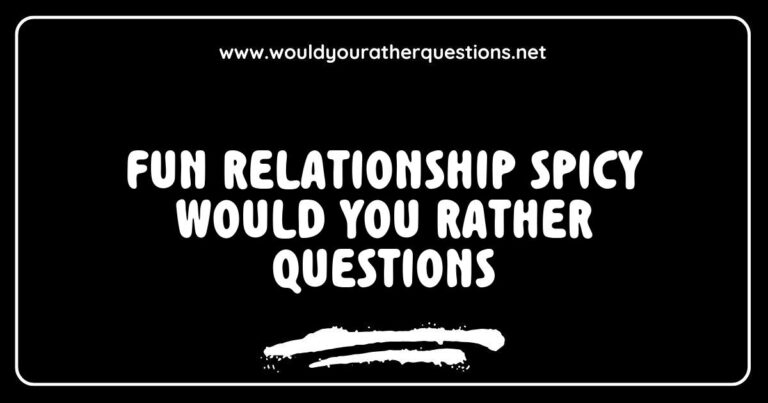 Group of friends laughing and discussing fun relationship spicy 'Would You Rather' questions like 'Would you rather have a romantic dinner on a beach or a cozy night in?' and 'Would you rather kiss your partner in public or keep it a secret?' This image captures the joy and connection created through engaging