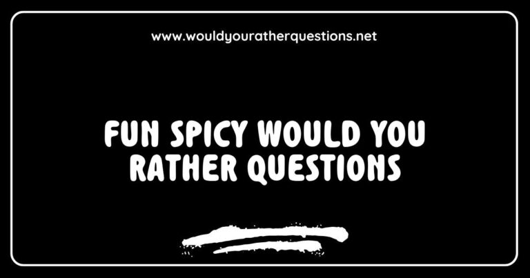 Enjoy a lively game night with friends featuring fun spicy 'Would You Rather' questions like 'Would you rather eat a whole ghost pepper or swim with sharks?' and 'Would you rather have to sing every time you speak or dance every time you walk?' This engaging image captures the essence of playful and