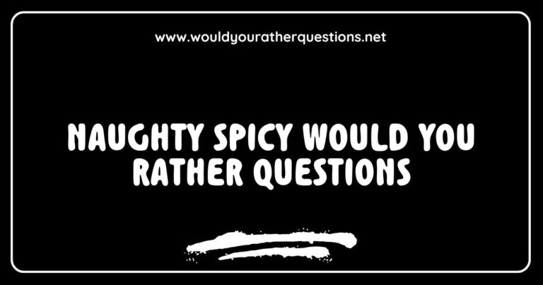 Playful image featuring a group of friends laughing while discussing naughty spicy 'Would You Rather' questions, such as 'Would you rather kiss a stranger or send a flirty message to your crush?' and 'Would you rather have a romantic date night or a wild adventure?' Perfect for sparking fun