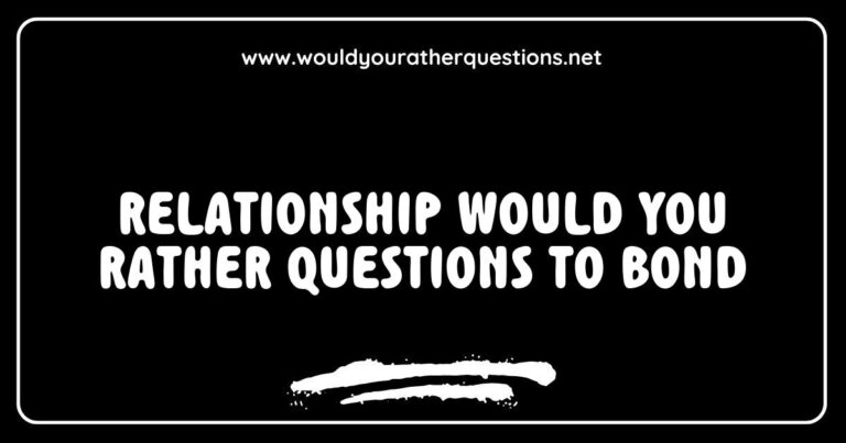 Couple enjoying a fun game night with 'Would You Rather' questions to bond, featuring thought-provoking prompts like 'Would you rather travel the world together or stay local and enjoy a cozy night in?' and 'Would you rather share your dreams or your secrets?' This image captures the essence of relationship