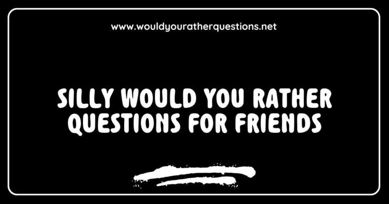 Group of friends laughing while discussing silly 'Would You Rather' questions, such as 'Would you rather have a pet dinosaur or a pet dragon?' and 'Would you rather always have to sing instead of speak or dance everywhere you go?' Capturing the fun and playful spirit of engaging discussions with friends
