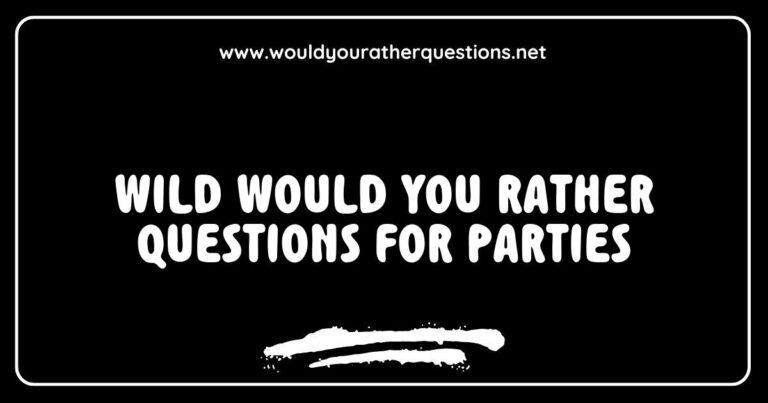 Group of friends laughing and enjoying a party while answering wild 'Would You Rather' questions, such as 'Would you rather fight one horse-sized duck or a hundred duck-sized horses?' and 'Would you rather always be underdressed or overdressed?' This fun party game sparks creativity and humor,